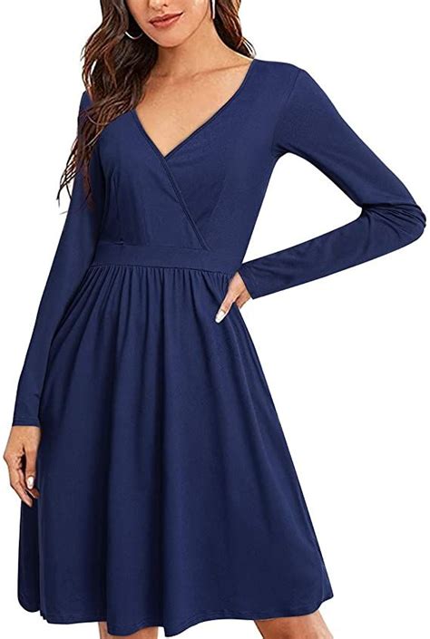 givenchy navy long sleeve dress